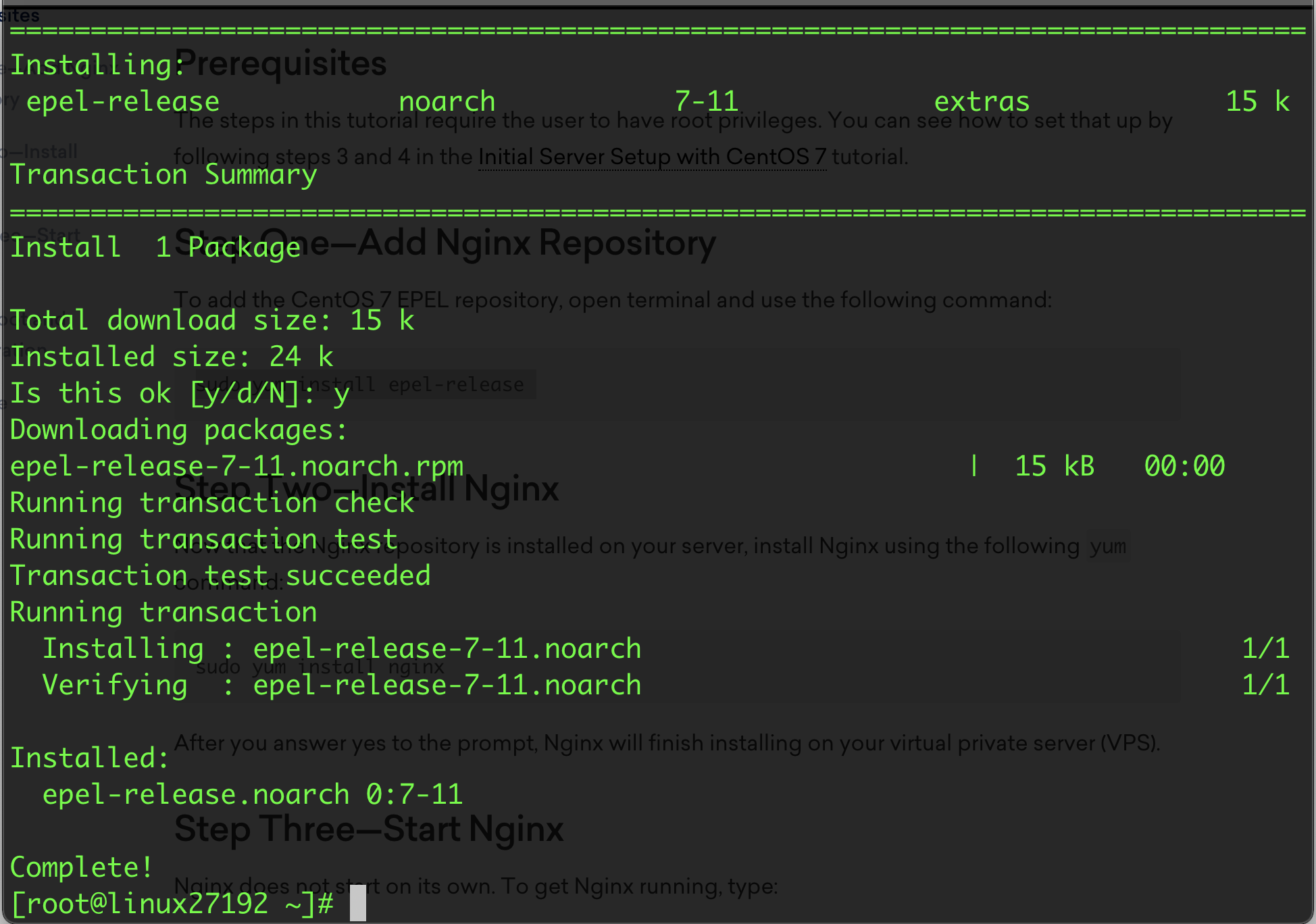 Hướng dẫn cài đặt Nginx trên CentOS 7 - CloudZone Support