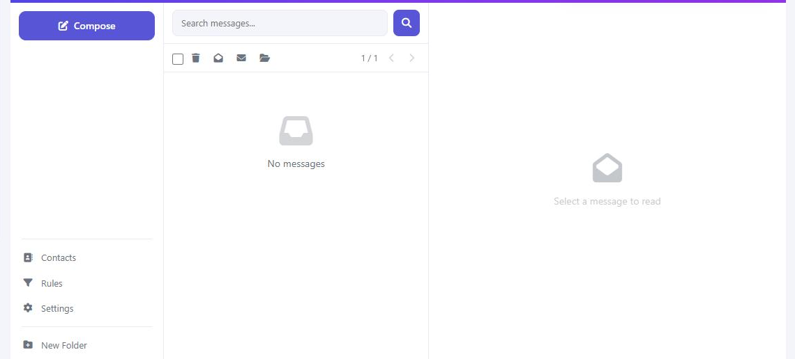 Webmail trong bảng điều khiển CyberPanel